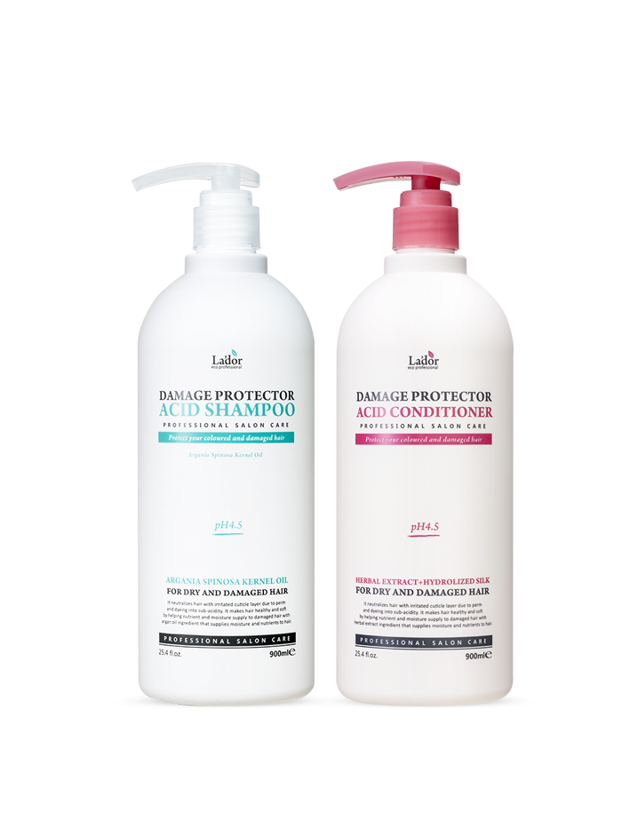 Damage Protector Acid Shampoo + Conditioner Set
