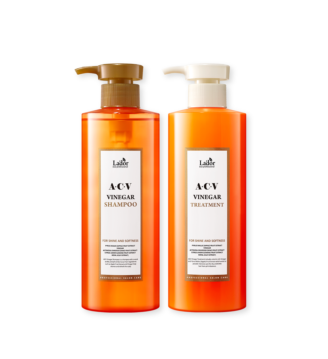 ACV Vinegar Shampoo+Treatment 430ml+430ml